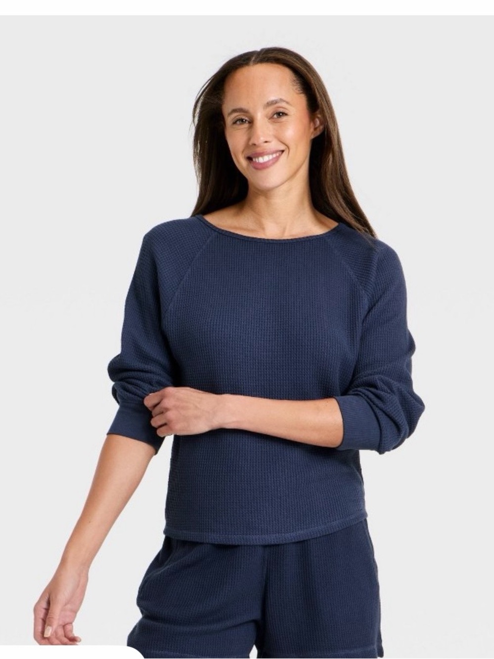Universal Thread Navy Waffle-Knit Set